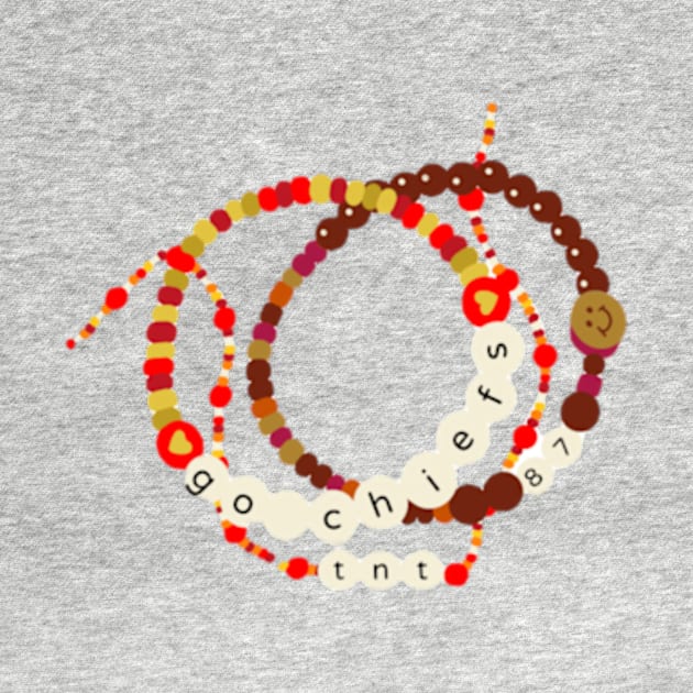 Chiefs - Kelce Friendship Bracelet by canderson13